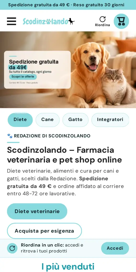 Home page di scodinzolando.com